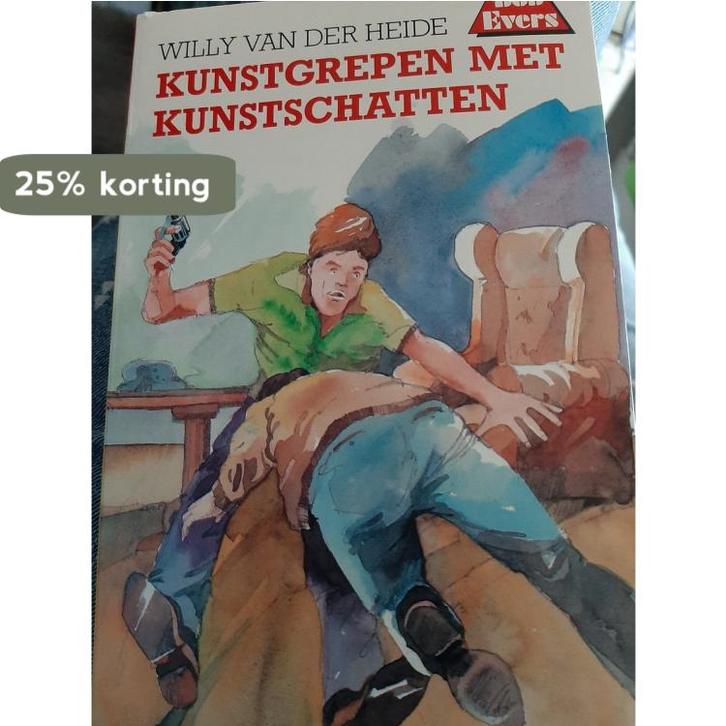 Kunstgrepen met kunstschatten / Bob Evers-serie / 27, Boeken, Kinderboeken | Jeugd | 13 jaar en ouder, Gelezen, Verzenden