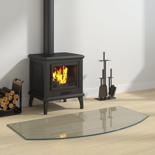 vidaXL Glasplaat openhaard 100x50 cm, Doe-het-zelf en Bouw, Glas en Ramen, Nieuw, Verzenden