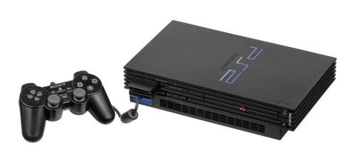 Playstation 2 Console Phat Zwart + Sony Controller, Consoles de jeu & Jeux vidéo, Consoles de jeu | Sony PlayStation 2, Enlèvement ou Envoi