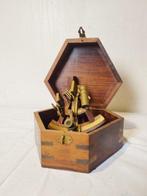 Sextant - Messing - navigation ancienne , scientifique et, Antiek en Kunst