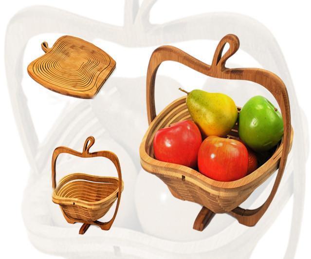 Leuke houten fruitschaal (opklapbaar), Doe-het-zelf en Bouw, Gereedschap | Overige machines, Nieuw, Verzenden