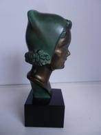 Max Le Verrier after - sculptuur, Kopje - 16 cm -