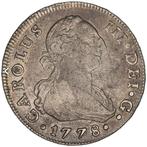 Spanje. Carlos III. 8 Reales 1778 / Sevilla CF, Postzegels en Munten