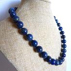 Prachtige lapis lazuli ketting uit Afghanistan - 45 cm- 101, Verzamelen, Mineralen en Fossielen
