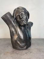 sculptuur, Jesus - 35 cm - metallic pigmenten, Composiet