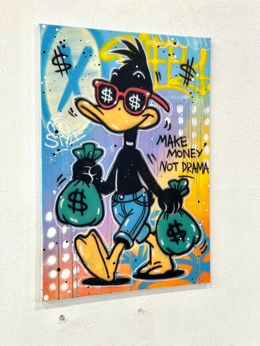 Okyes (1987) - Make Money Not Drama, Antiek en Kunst, Kunst | Schilderijen | Modern