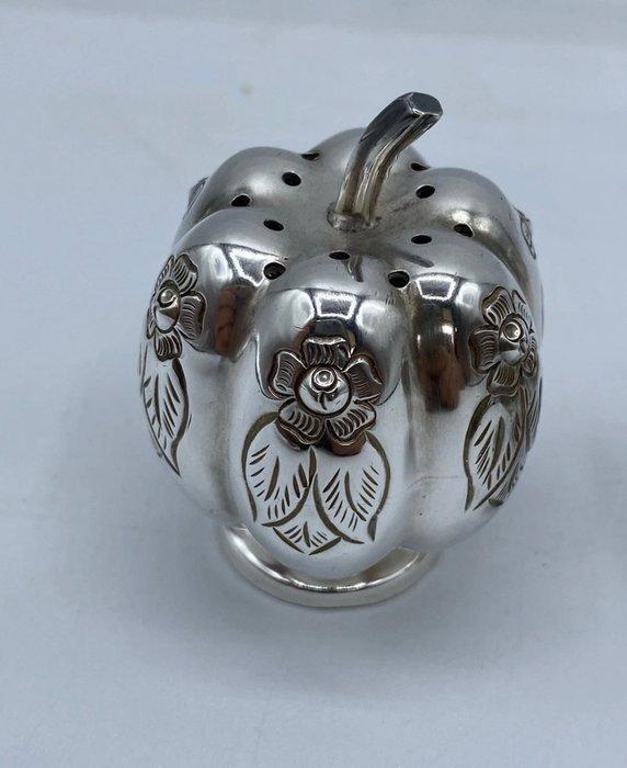 Zout- en pepervaatjes - Zilver - Set zout- en peperstrooier, Antiek en Kunst, Curiosa en Brocante