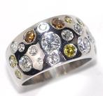 Bague - 18 carats Or blanc -  1.99ct. tw. Diamant, Handtassen en Accessoires, Ringen, Nieuw