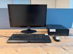 HP ProDesk 400 G7 Desktop PC i7 + 24 Samsung (16 GB RAM,..., Ophalen of Verzenden, Nieuw