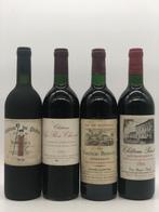 Mixed lot of 4 x 75cl red Bordeaux 1993 (rood), Ophalen of Verzenden, Nieuw, Frankrijk, Rode wijn