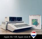 Apple IIe + 2X Apple II Disk + Apple Monitor Holder + 80