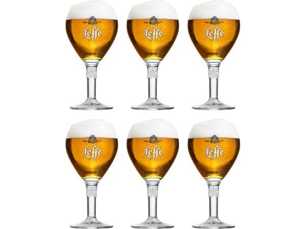 Veiling - Leffe Bierglazen / Bierbekers - 330 ml, Huis en Inrichting, Keuken | Keukenbenodigdheden