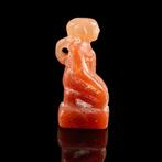 Égypte ancienne, période tardive Amulette en cornaline (Sans