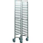 Regaalwagen | RVS | 20 Etages (1/1 GN) | Wielen (Geremd) |, Zakelijke goederen, Horeca | Keukenapparatuur, Verzenden, Nieuw in verpakking