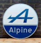 Alpine emaille bord, Collections, Marques & Objets publicitaires, Verzenden