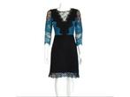Veiling - Sandro Jurk Maat 38 Blauw Zwart, Kleding | Dames, Jurken, Nieuw