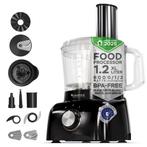 2dekans | TurboTronic® TT-FP800 Elektrische Keukenprocessor, Ophalen of Verzenden