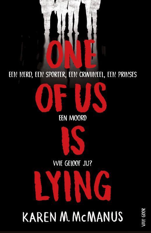One of us is lying / One of us is lying / 1 9789000392902, Boeken, Kinderboeken | Jeugd | 13 jaar en ouder, Zo goed als nieuw