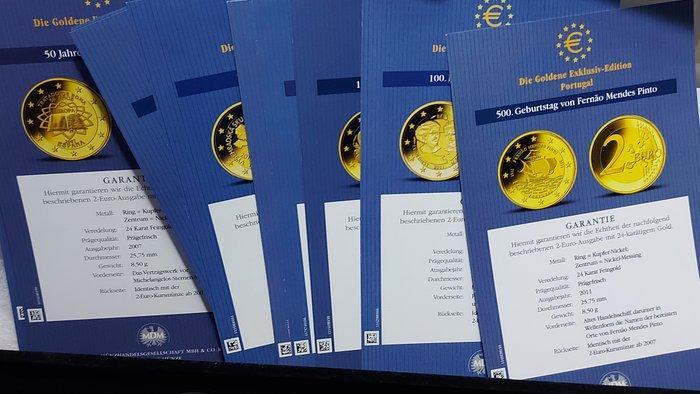 Europa. 2 Euro 2004/2012 (17 coins) (Zonder Minimumprijs), Postzegels en Munten, Munten | Europa | Euromunten