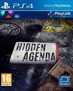 Hidden Agenda (PS4) PEGI 16+ Adventure, Consoles de jeu & Jeux vidéo, Jeux | Sony PlayStation 4, Envoi