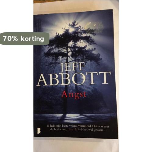 Angst 9789022556658 Jeff Abbott, Boeken, Thrillers, Zo goed als nieuw, Verzenden