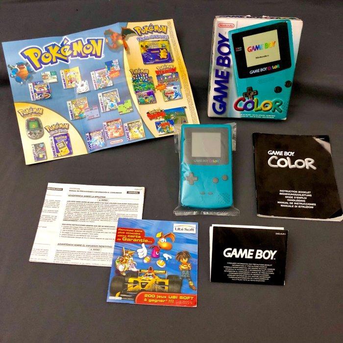 Nintendo - Gameboy Color - Game Boy Color (GBC) Turquoise, Games en Spelcomputers, Spelcomputers | Overige Accessoires