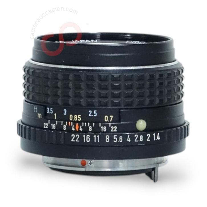 Pentax SMC 50mm 1.4 (M-Mount) nr. 1562, TV, Hi-fi & Vidéo, Appareils photo analogiques, Compact, Enlèvement ou Envoi