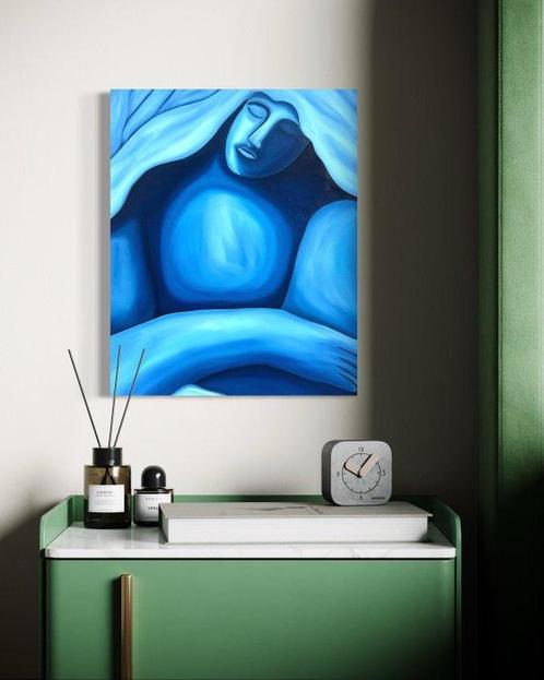 Sad monsters club / Jade Mouge - Dans le pli du ciel, Antiek en Kunst, Kunst | Schilderijen | Modern