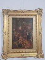 Scuola Veneto-Cretese (inizio XVII) - Adorazione dei Magi, Antiek en Kunst