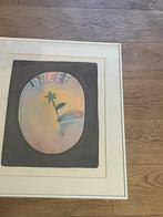 Jean Michel Folon - Jean-Michel Folon – “UNICEF” –, Antiek en Kunst