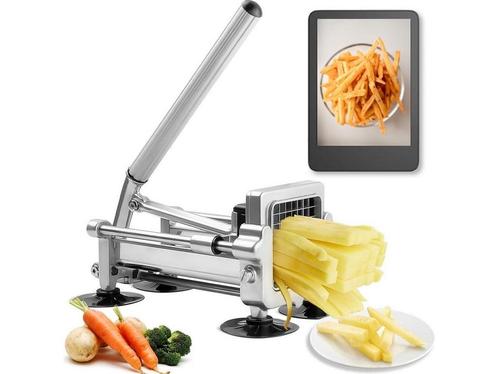 Fornello Frietsnijder Compact - Groentesnijder - RVS -, Huis en Inrichting, Woonaccessoires | Overige, Zo goed als nieuw, Verzenden