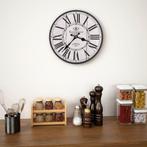 vidaXL Wandklok vintage stijl 30 cm Londen, Huis en Inrichting, Verzenden, Nieuw