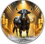 Verenigde Staten. 1 Dollar 2025 Stier - Bitcoin, 1 Oz (.999)