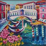 Athos Faccincani (1951) - Gondole a Venezia, Antiek en Kunst