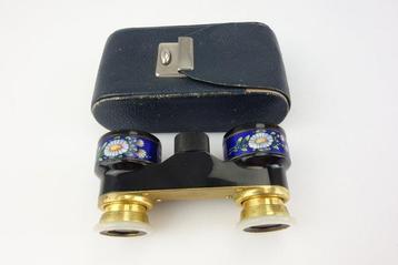Toneelkijker - Rodenstock ELDIS blaues Emaille Blume