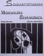 vintage poster solidariteitsgroep vrouwelijke gevangenen, Verzenden, Nieuw, Overige onderwerpen, Met lijst