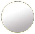Wandspiegel Rond Goud 60cm - Scandinavisch | Tweede kansj..., Huis en Inrichting, Woonaccessoires | Spiegels, Verzenden, Rond