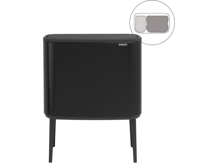 Brabantia Bo Touch Bin - Prullenbak - 11 + 23 liter -, Huis en Inrichting, Woonaccessoires | Overige, Zo goed als nieuw, Verzenden