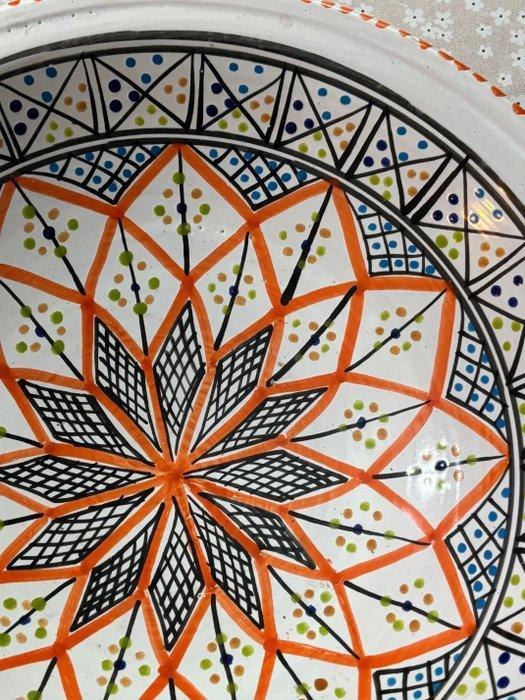 Bord - local, popular - Terracotta - Tabsi Tunesisch, Antiquités & Art, Art | Art non-occidental