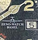 Zeno-Watch Basel - OS Slide Rule Flieger-Chronograph - 8557, Nieuw