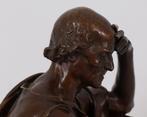 Ferdinand Barbedienne - Paul Dubois (1829-1905) - Sculpture,, Antiek en Kunst, Antiek | Keramiek en Aardewerk