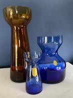 Glasfabriek Leerdam - Eenbloemige vaas (6) - Glas - Hyacint/, Antiek en Kunst