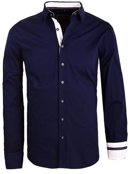 Carisma Blauw Overhemd Lange Mouw Met Stretch 8441, Vêtements | Hommes, T-shirts, Envoi