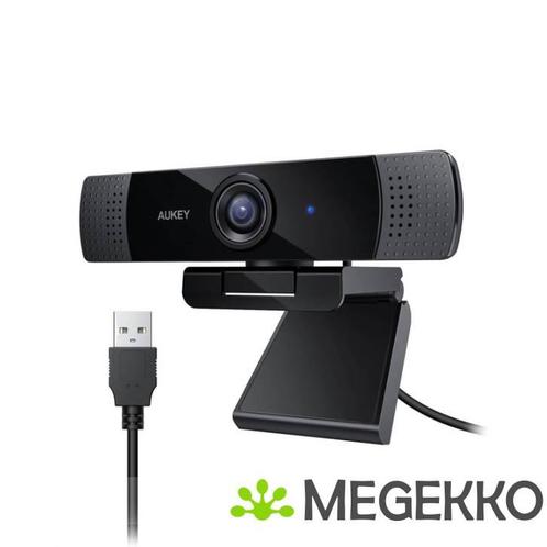 Aukey PC-LM1E webcam 1080p zwart, Informatique & Logiciels, Webcams, Envoi