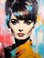 Alberto Ricardo (XXI) - Audrey Hepburn, Antiquités & Art, Art | Peinture | Moderne