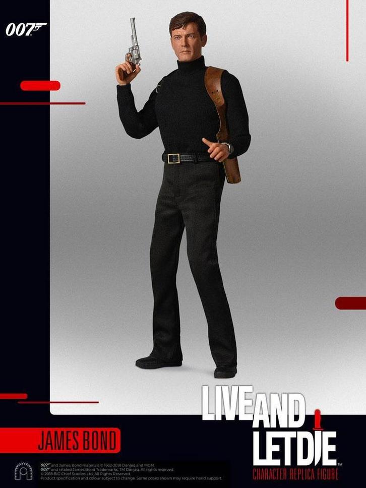 James Bond Live and Let Die Action Figure 1/6 James Bond, Verzamelen, Film en Tv, Film, Actiefiguur of Pop, Nieuw, Verzenden