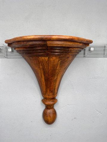 schitterende XXL houten wand console - Console - Bois