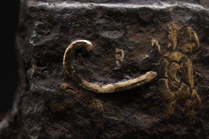 Middeleeuws (Gothic) IJzer Versierd scapulier reliekhouder -, Antiek en Kunst, Antiek | Overige Antiek