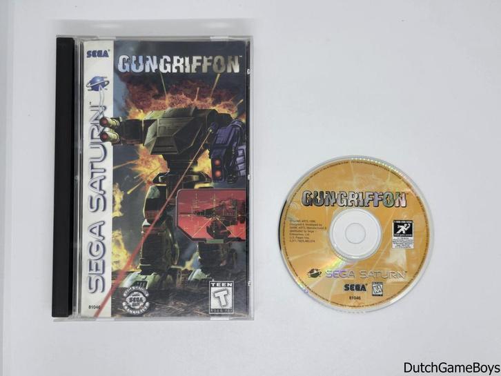 Sega Saturn - Gungriffon - USA, Games en Spelcomputers, Games | Sega, Gebruikt, Verzenden