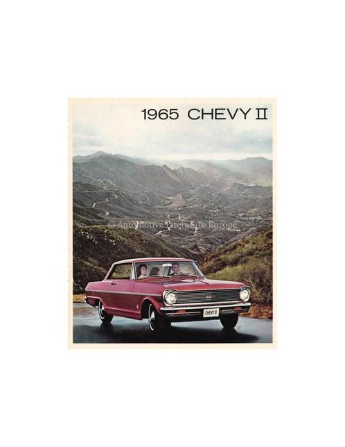 1965 CHEVROLET CHEVY II BROCHURE ENGELS, Livres, Autos | Brochures & Magazines, Enlèvement ou Envoi